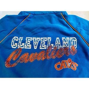 💥Cleveland Cav’s Rhinestone Zip Up Sweatshirt 💥